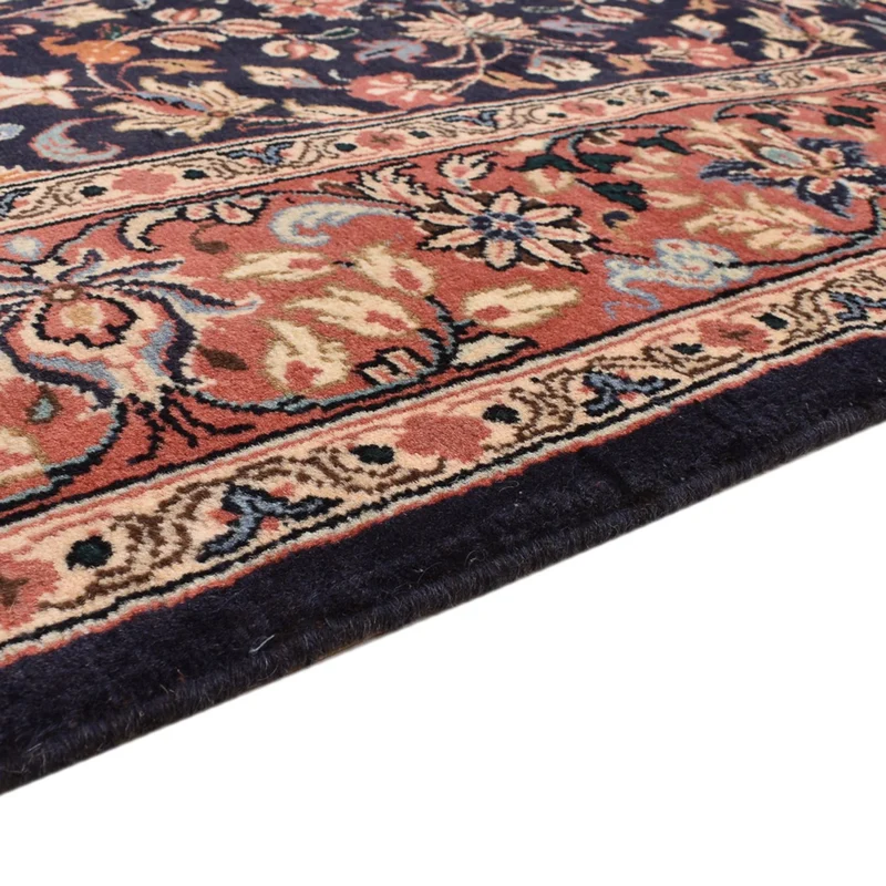 Maschad Teppich 167x234cm - Perserteppich - dunkelblau