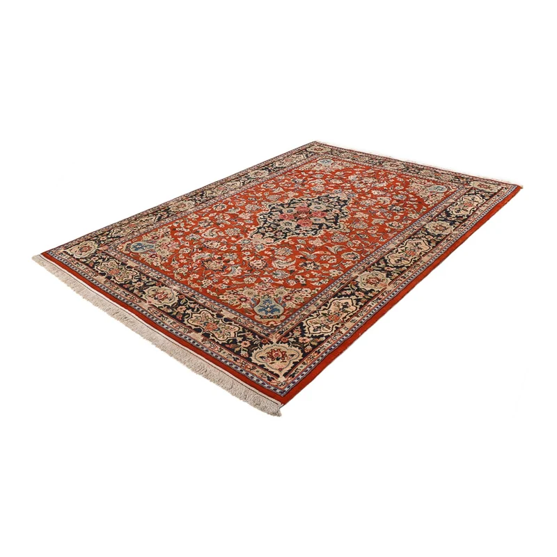 Sarough Teppich 145x216cm - Perserteppich - rot