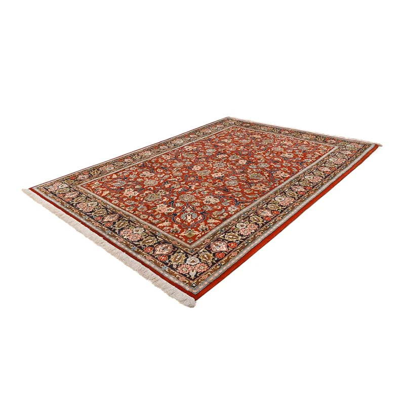 Sarough Teppich 143x223cm - Perserteppich - rot