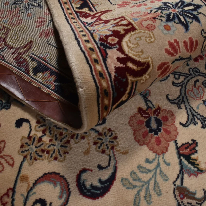 Keshan Teppich 197x302cm - Perserteppich - beige