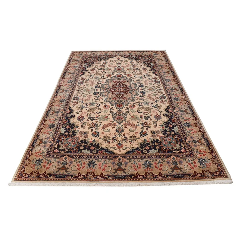 Keshan Teppich 197x302cm - Perserteppich - beige