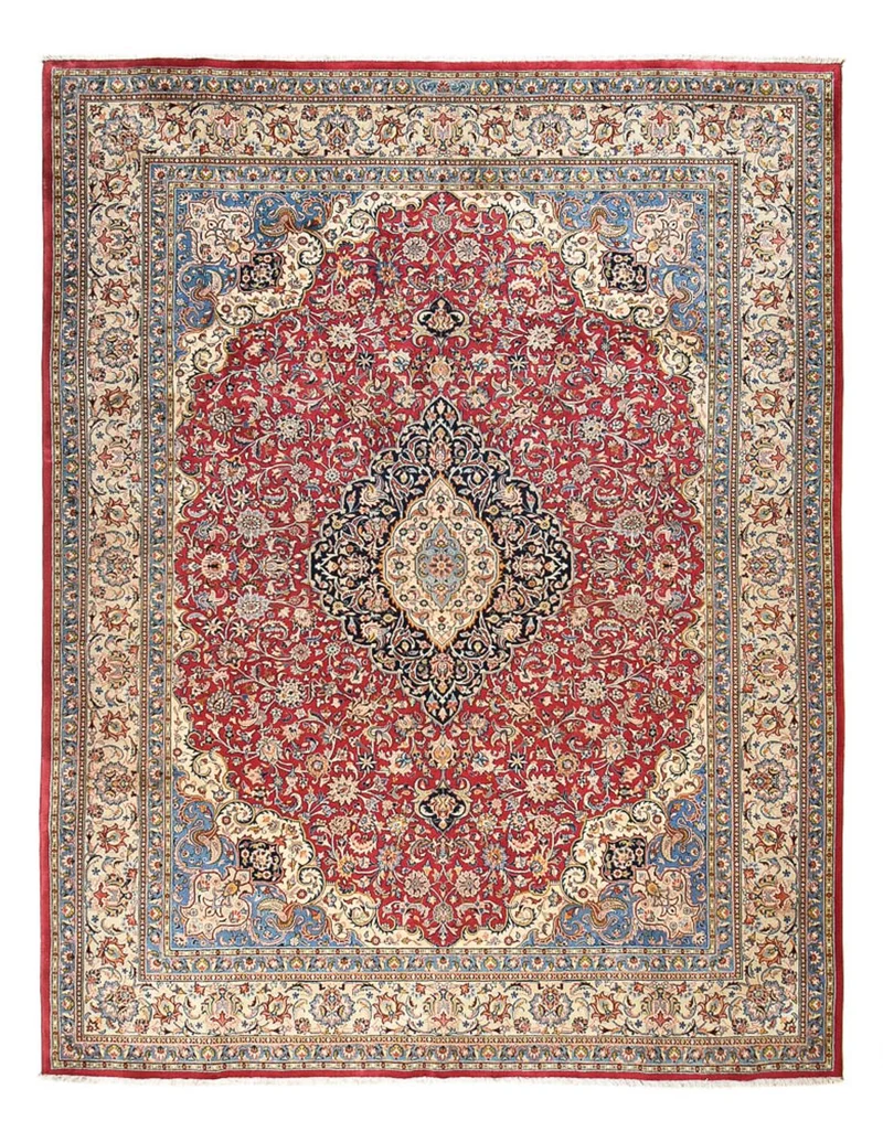 Maschad Teppich 297x384cm - Perserteppich - hellrot