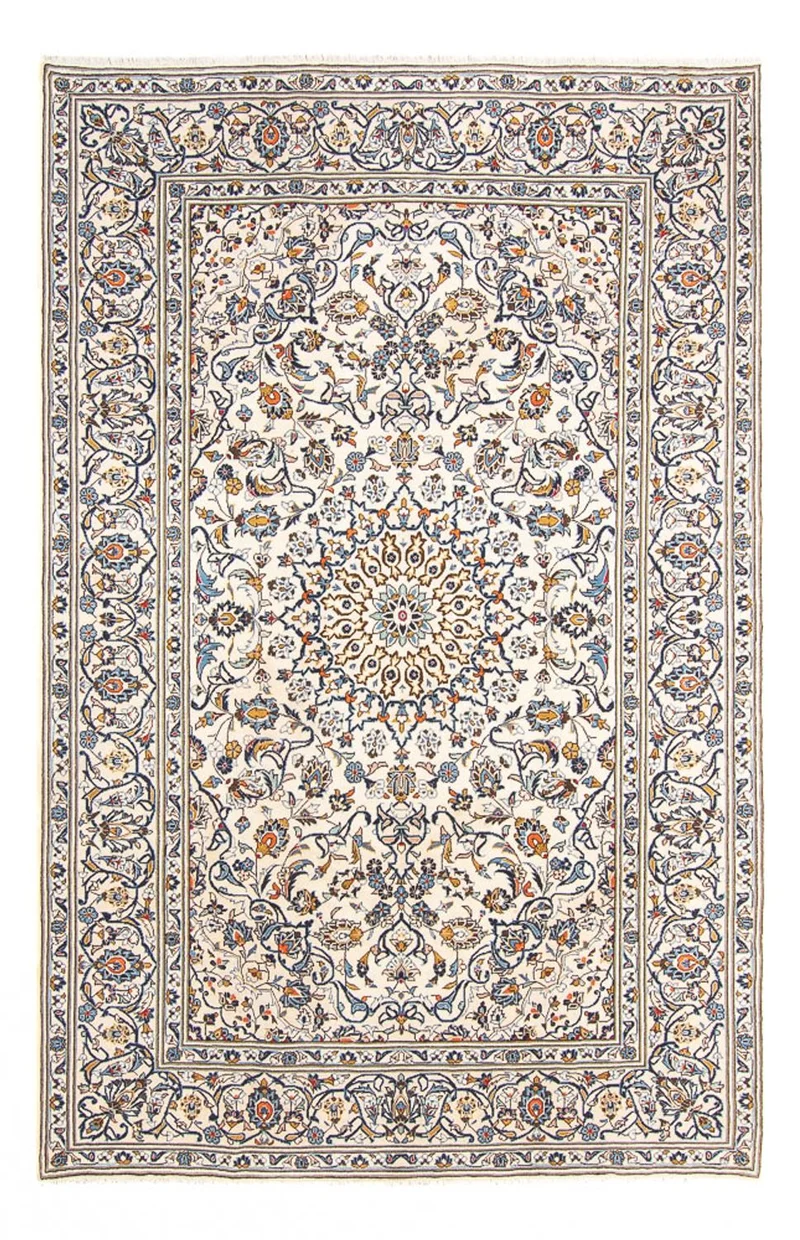 Keshan Teppich 200x290cm - Perserteppich - beige