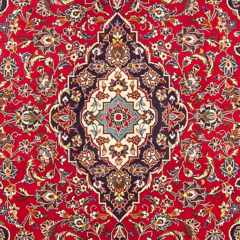 Keshan Teppich 202x288cm - Perserteppich - rot
