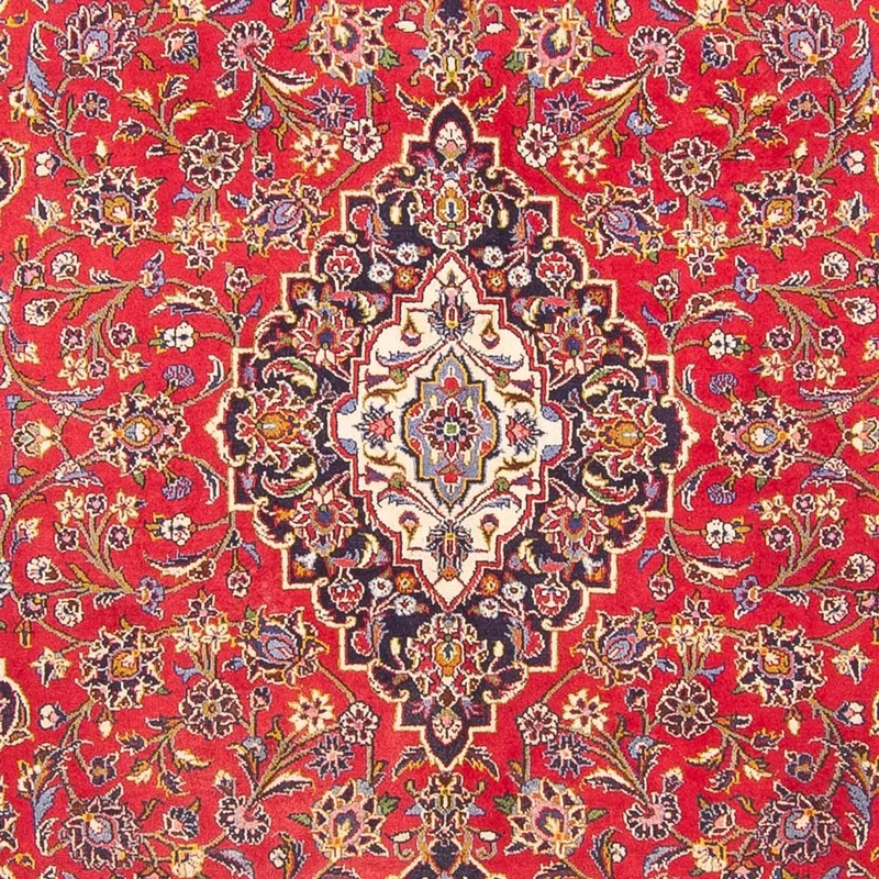 Keshan Teppich 198x295cm - Perserteppich - rot