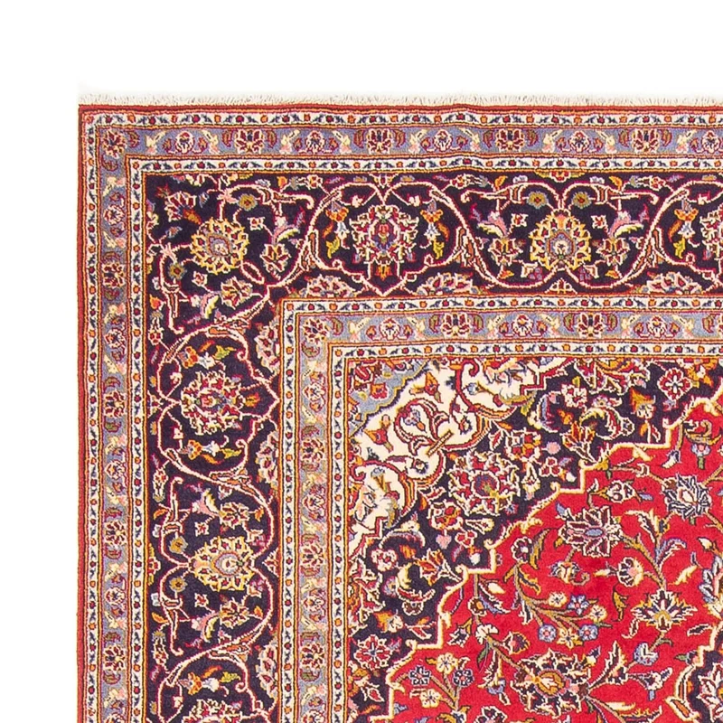 Keshan Teppich 198x295cm - Perserteppich - rot