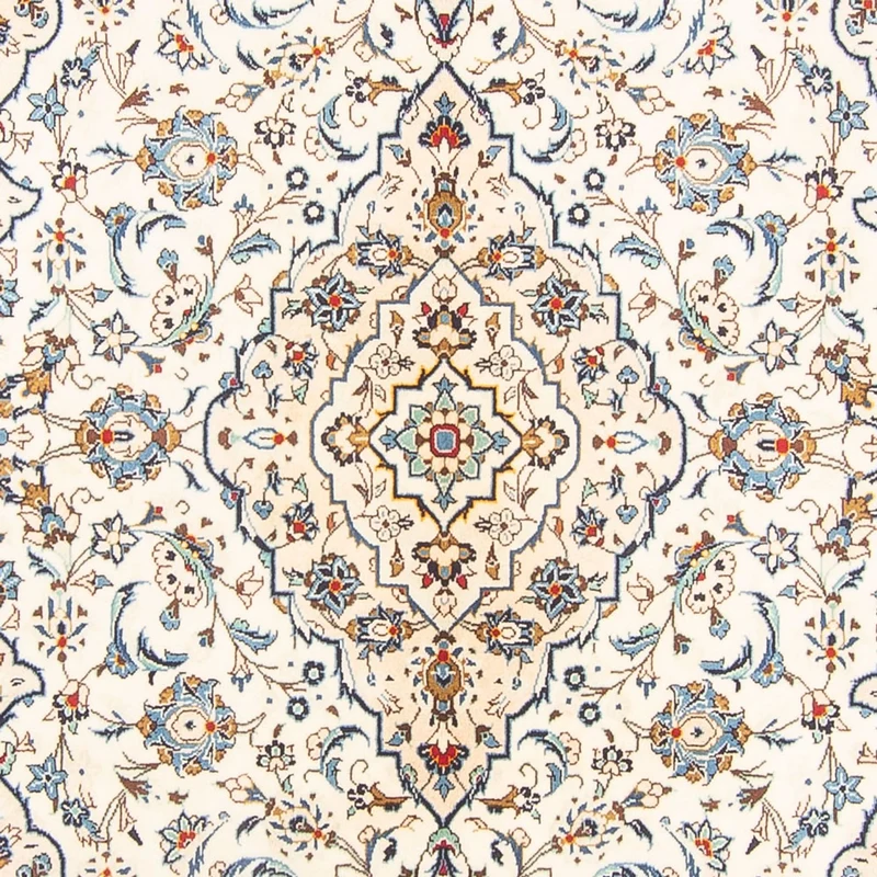Perserteppich - Keshan - 196 x 300 cm - creme
