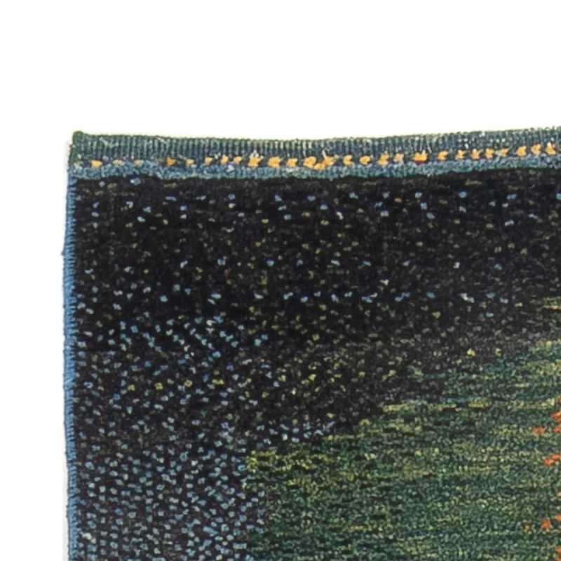 Gabbeh Persisch Teppich 68x202cm - Perserteppich Wollteppich - mehrfarbig