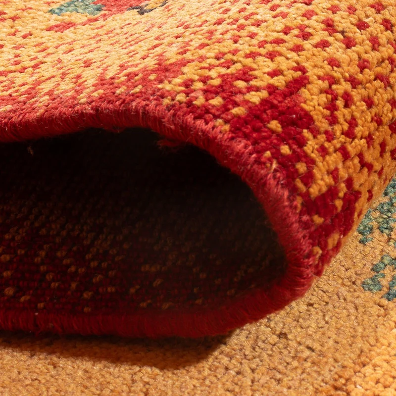 Gabbeh Persisch Teppich 68x202cm - Perserteppich Wollteppich - mehrfarbig