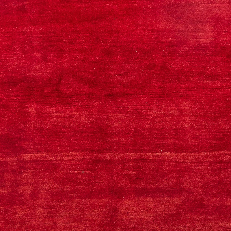 Gabbeh Persisch Teppich 176x246cm - Perserteppich Wollteppich - rot