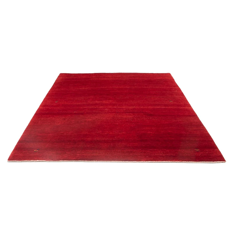Gabbeh Persisch Teppich 176x246cm - Perserteppich Wollteppich - rot