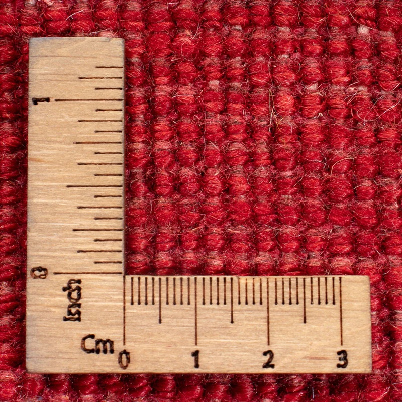 Gabbeh Persisch Teppich 176x246cm - Perserteppich Wollteppich - rot