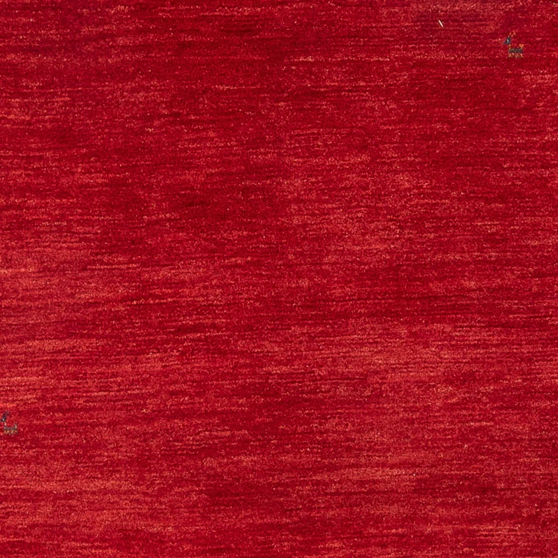 Gabbeh Persisch Teppich 174x248cm - Perserteppich Wollteppich - rot