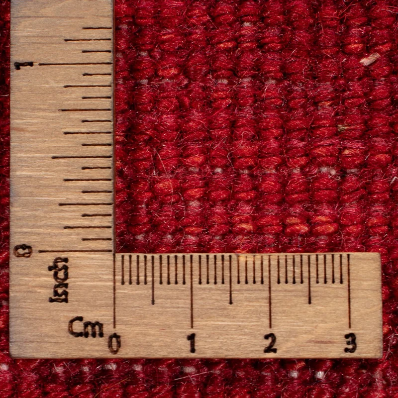 Gabbeh Persisch Teppich 174x248cm - Perserteppich Wollteppich - rot
