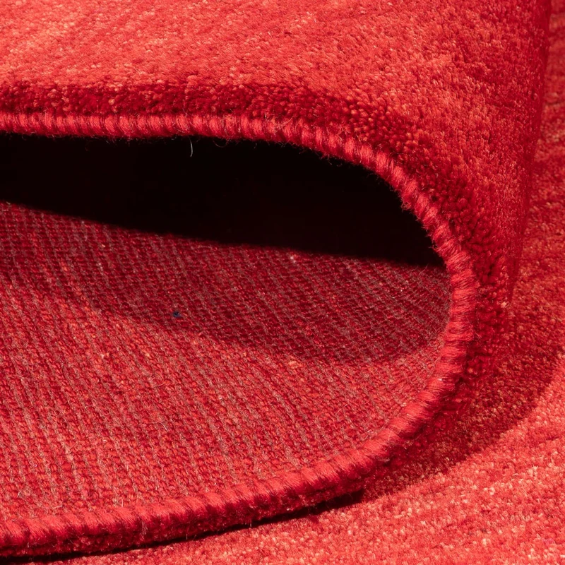 Gabbeh Persisch Teppich 178x240cm - Perserteppich Wollteppich - rot
