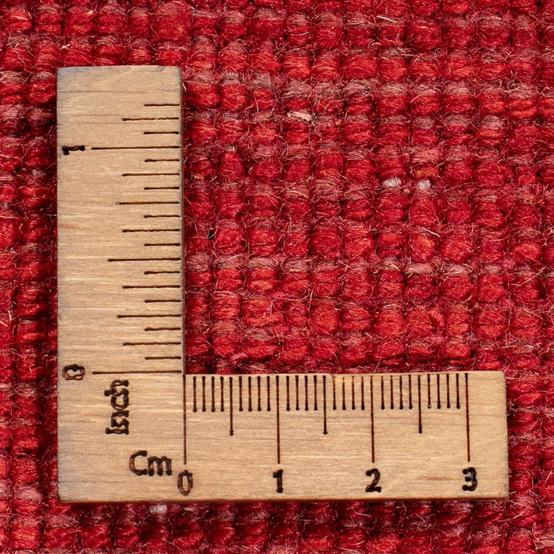 Gabbeh Persisch Teppich 178x240cm - Perserteppich Wollteppich - rot