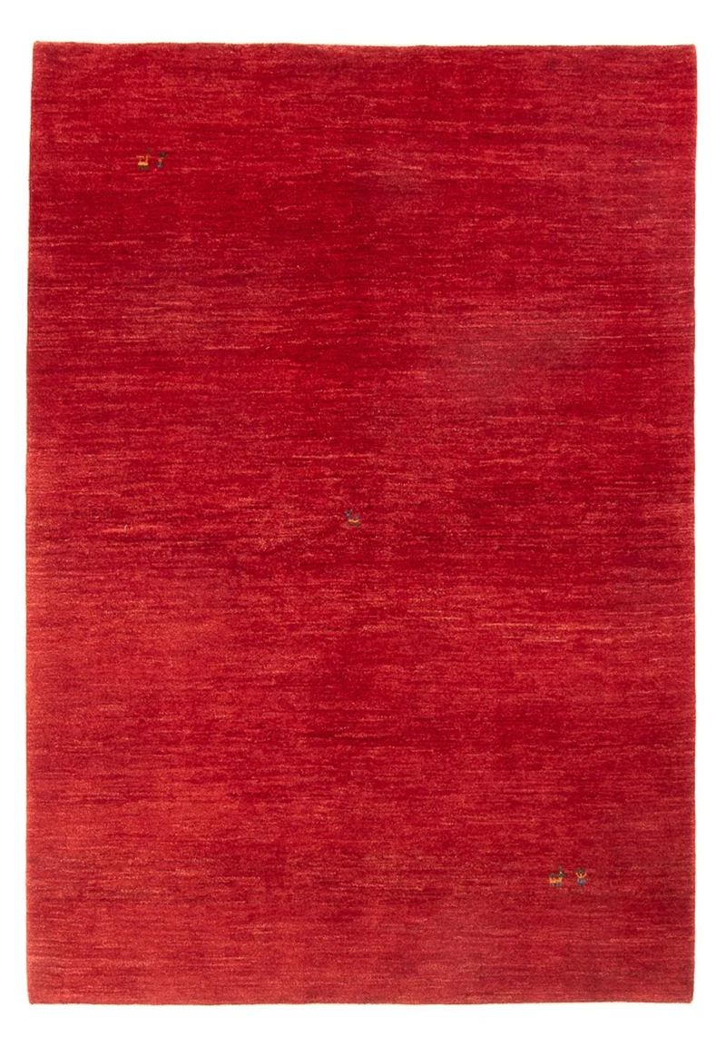 Gabbeh Persisch Teppich 170x234cm - Perserteppich Wollteppich - rost