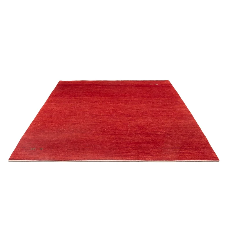 Gabbeh Persisch Teppich 175x243cm - Perserteppich Wollteppich - rot