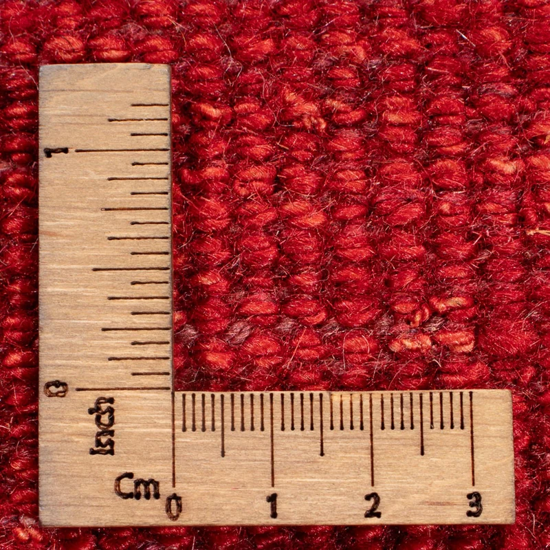 Gabbeh Persisch Teppich 175x243cm - Perserteppich Wollteppich - rot