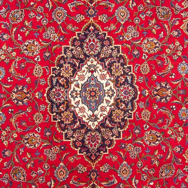 Keshan Teppich 256x362cm - Perserteppich - rot