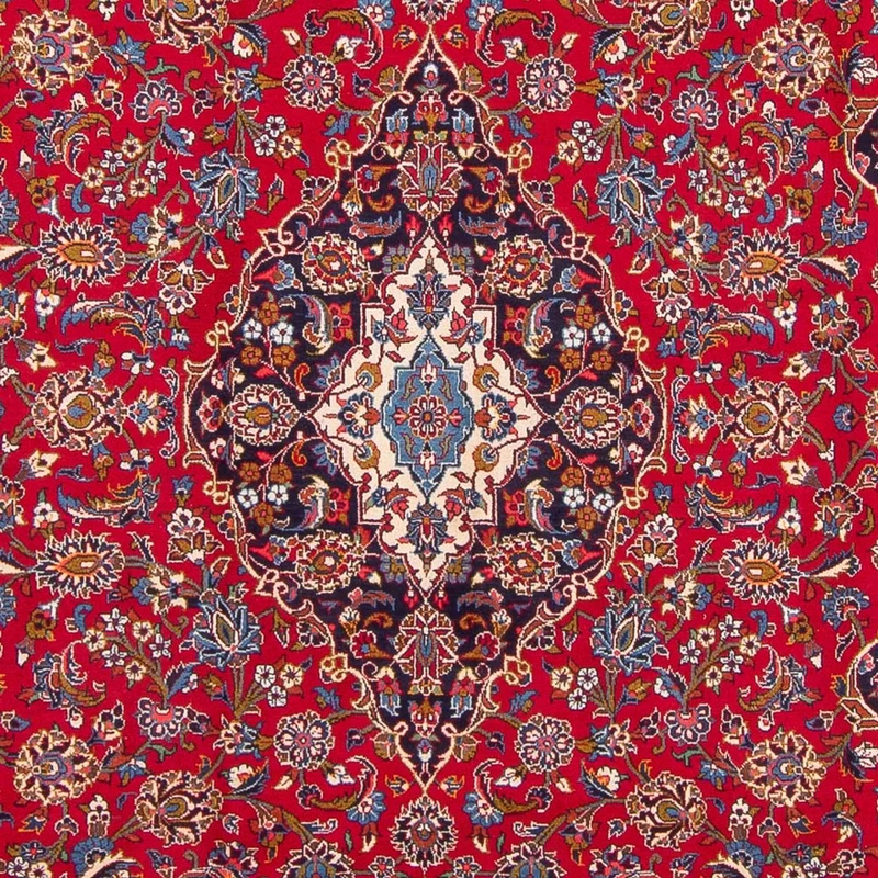 Keshan Teppich 250x378cm - Perserteppich - rot