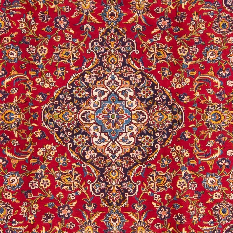 Keshan Teppich 260x365cm - Perserteppich - rot
