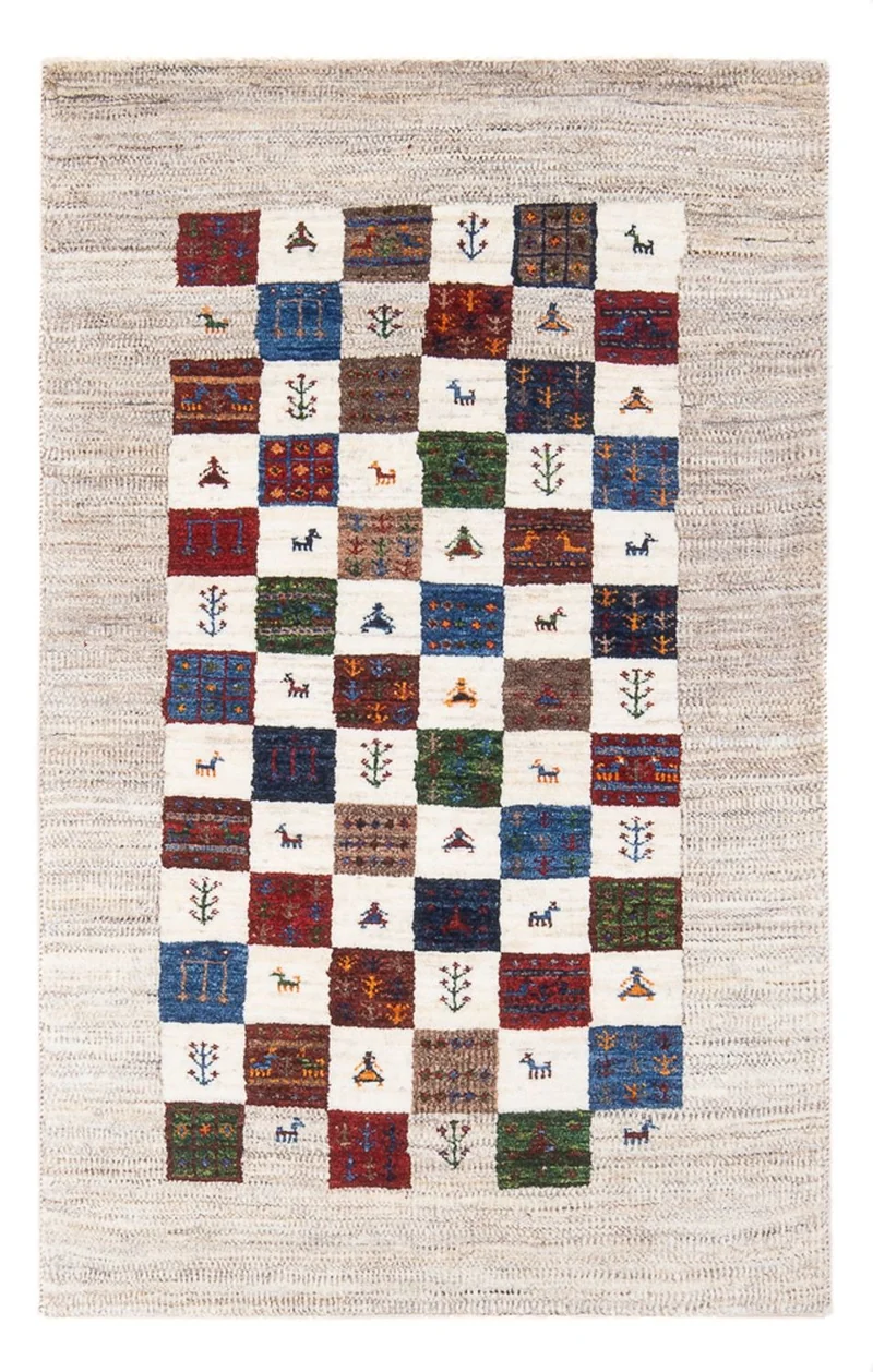 Loribaft Teppich Perser 78x132cm - Orientteppich - mehrfarbig