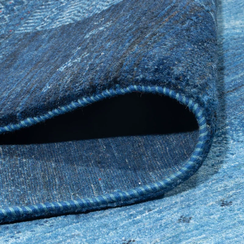 Gabbeh Teppich - Loribaft Perser - 226 x 322 cm - dunkelblau