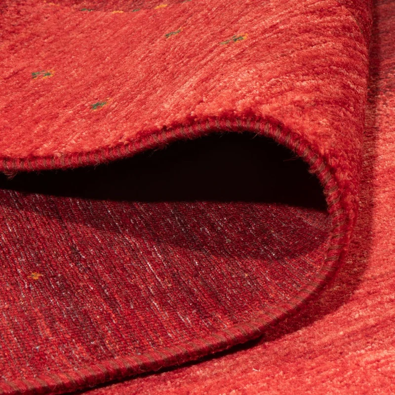 Gabbeh Teppich - Loribaft Perser - 229 x 313 cm - rot