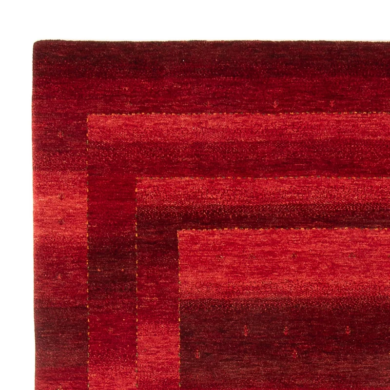 Gabbeh Teppich - Loribaft Perser - 217 x 304 cm - rot