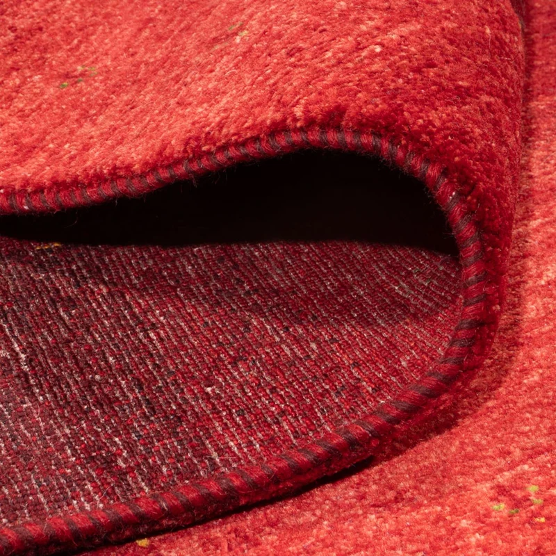 Gabbeh Teppich - Loribaft Perser - 217 x 304 cm - rot