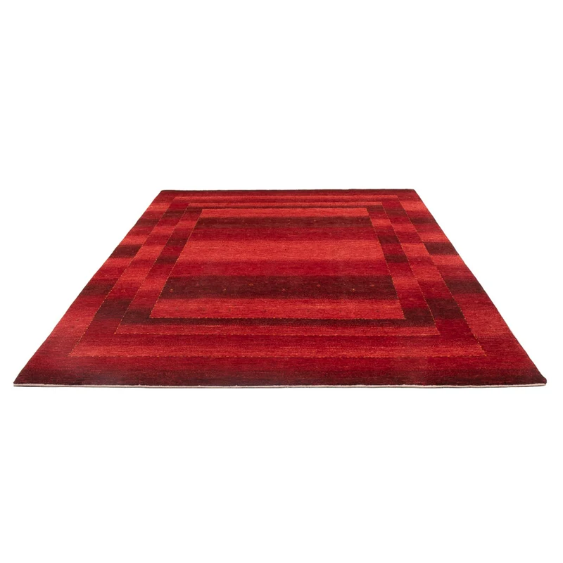 Gabbeh Teppich - Loribaft Perser - 217 x 304 cm - rot