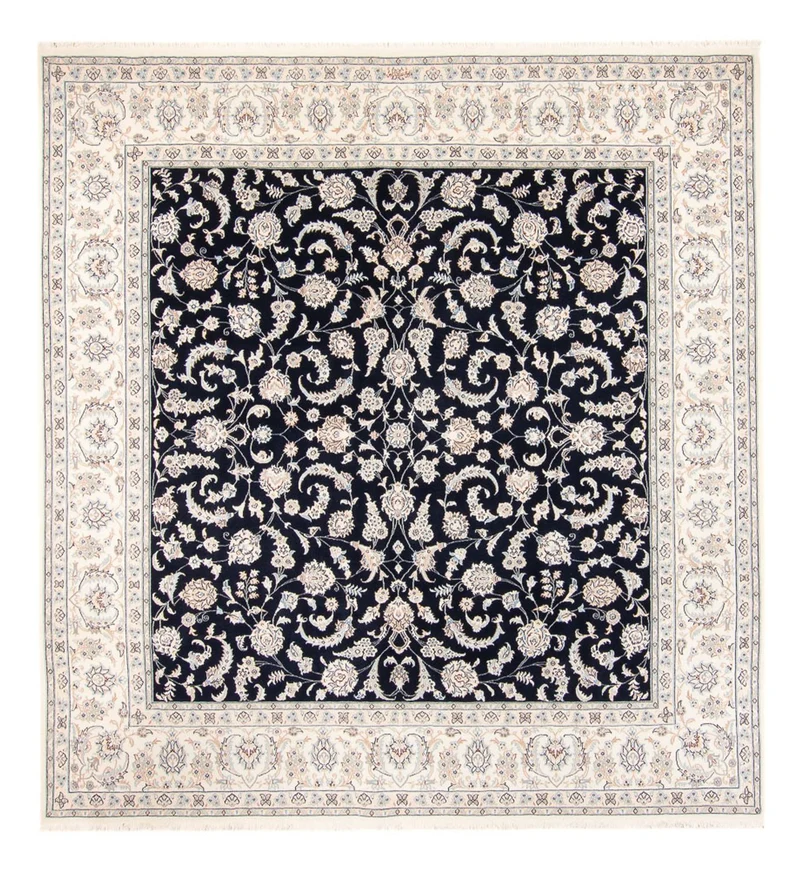 Nain Teppich 247x265cm - Perserteppich - dunkelblau