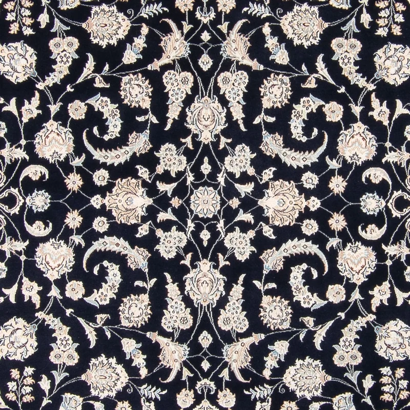 Nain Teppich 247x265cm - Perserteppich - dunkelblau