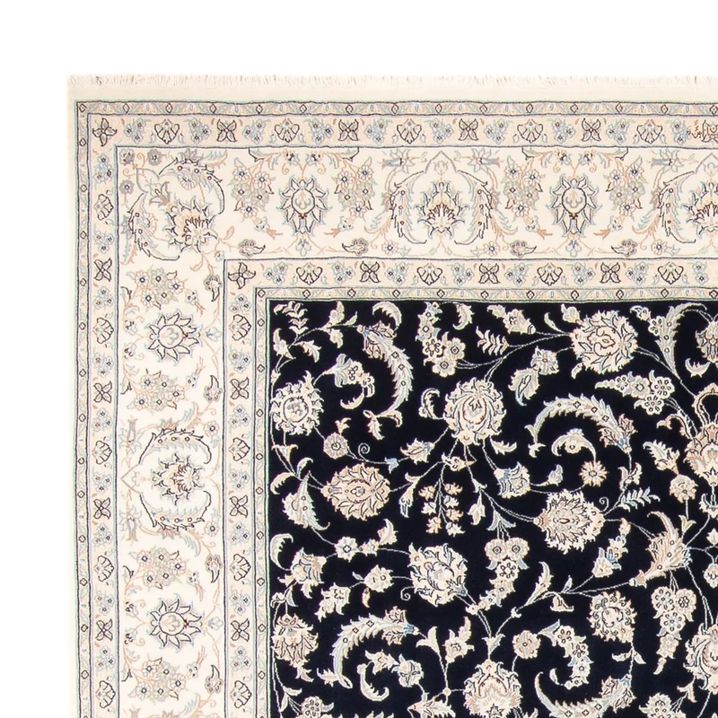 Nain Teppich 247x265cm - Perserteppich - dunkelblau