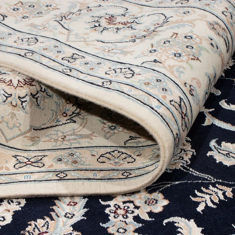 Nain Teppich 247x265cm - Perserteppich - dunkelblau