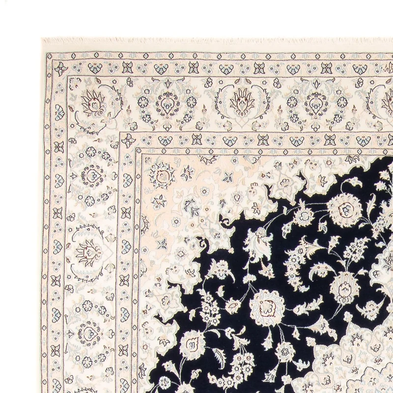 Nain Teppich 246x264cm - Perserteppich - dunkelblau