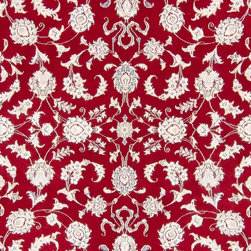Nain Teppich 195x215cm - Perserteppich - rot