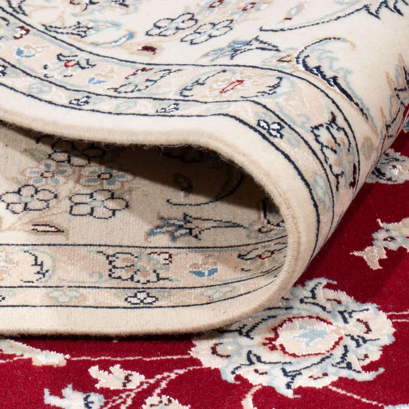 Nain Teppich 195x215cm - Perserteppich - rot