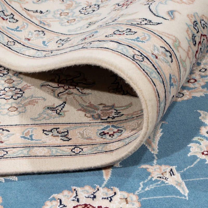 Nain Teppich 227x263cm - Perserteppich - blau