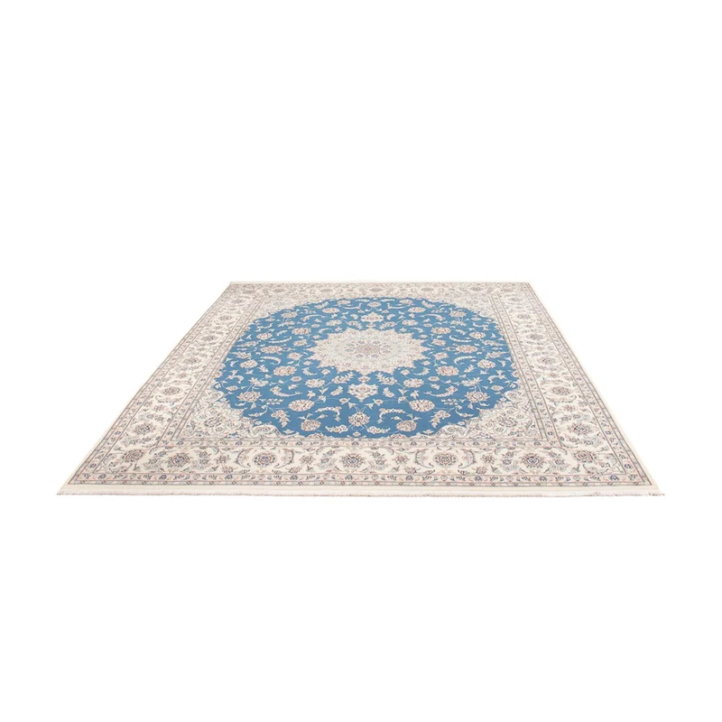 Nain Teppich 227x263cm - Perserteppich - blau