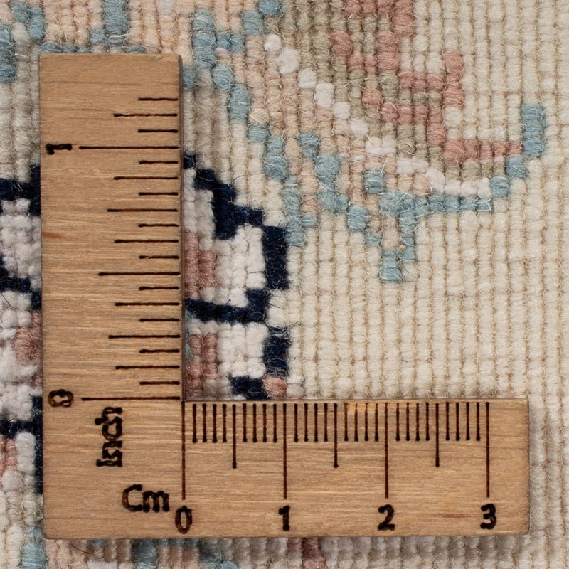 Nain Teppich 227x263cm - Perserteppich - blau