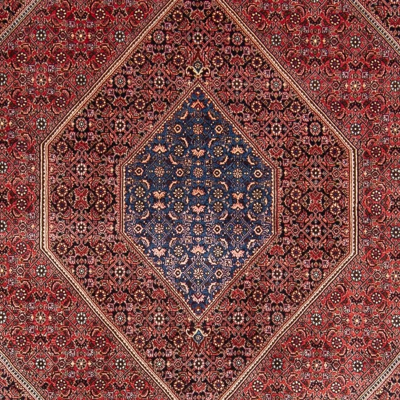 Nain Teppich 199x252cm - Perserteppich - bordeauxrot