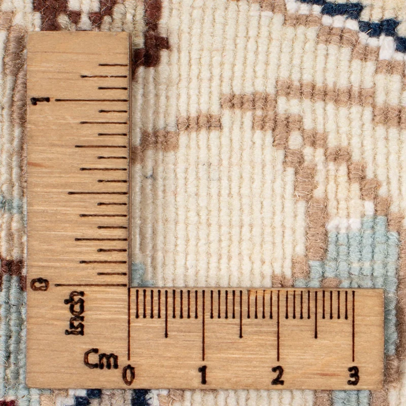 Perserteppich - Nain rund - 200 x 203 cm - creme