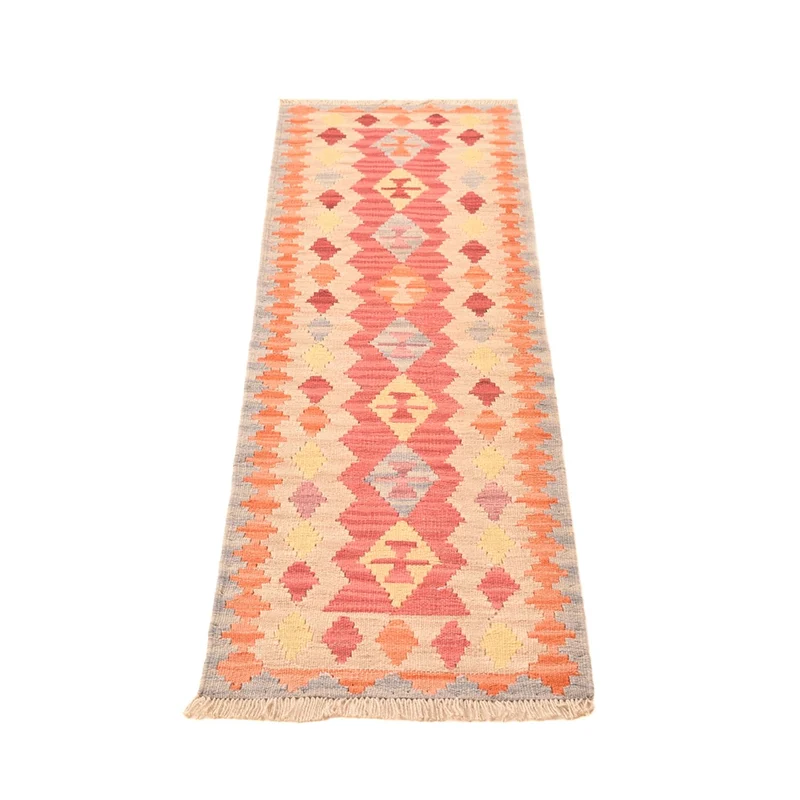 Läufer Kelim - Oriental - 54 x 195 cm - mehrfarbig