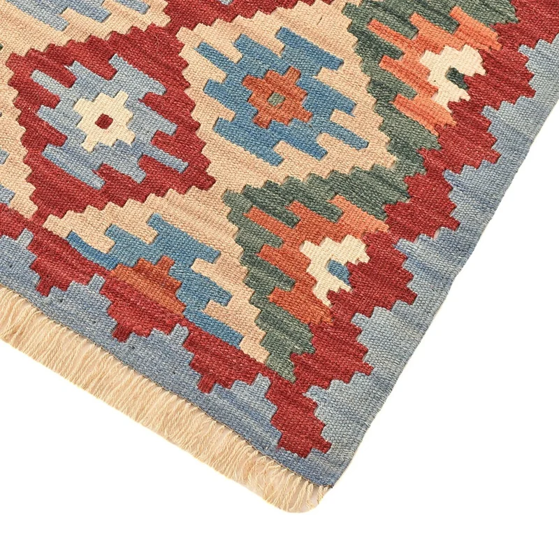 Kelim Fars Teppich 68x199cm - mehrfarbig