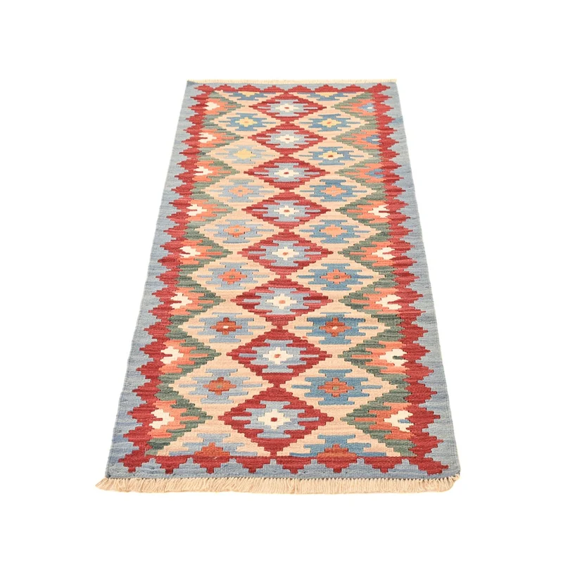 Kelim Fars Teppich 68x199cm - mehrfarbig