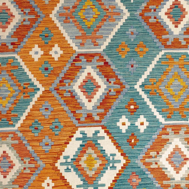 Kelim Maimene Teppich 178x248cm - mehrfarbig