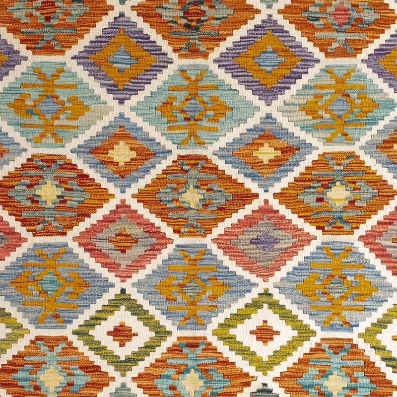 Kelim Maimene Teppich 178x238cm - mehrfarbig
