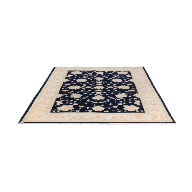Ziegler Teppich 170x239cm - Orientteppich - schwarz